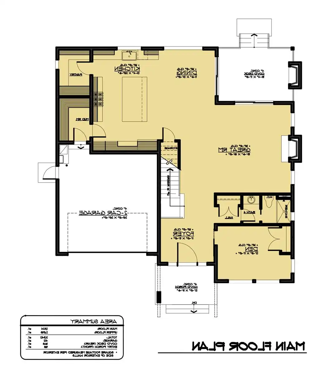 Main Floor Plan