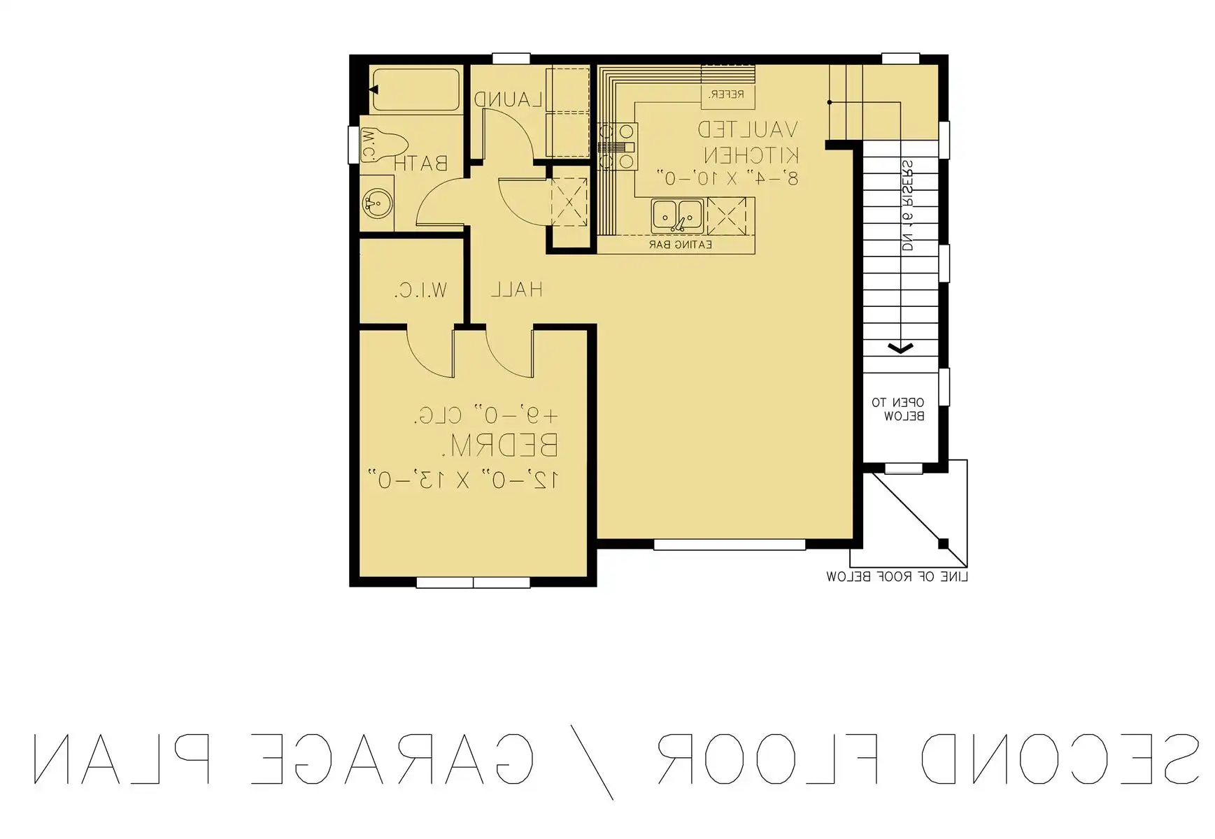 Second Floor - Garage