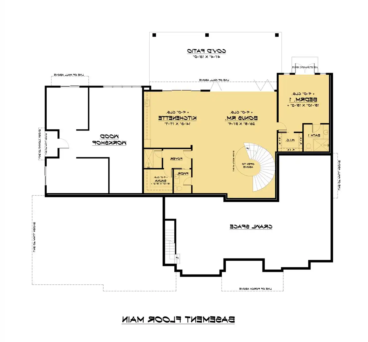Lower Level Plan