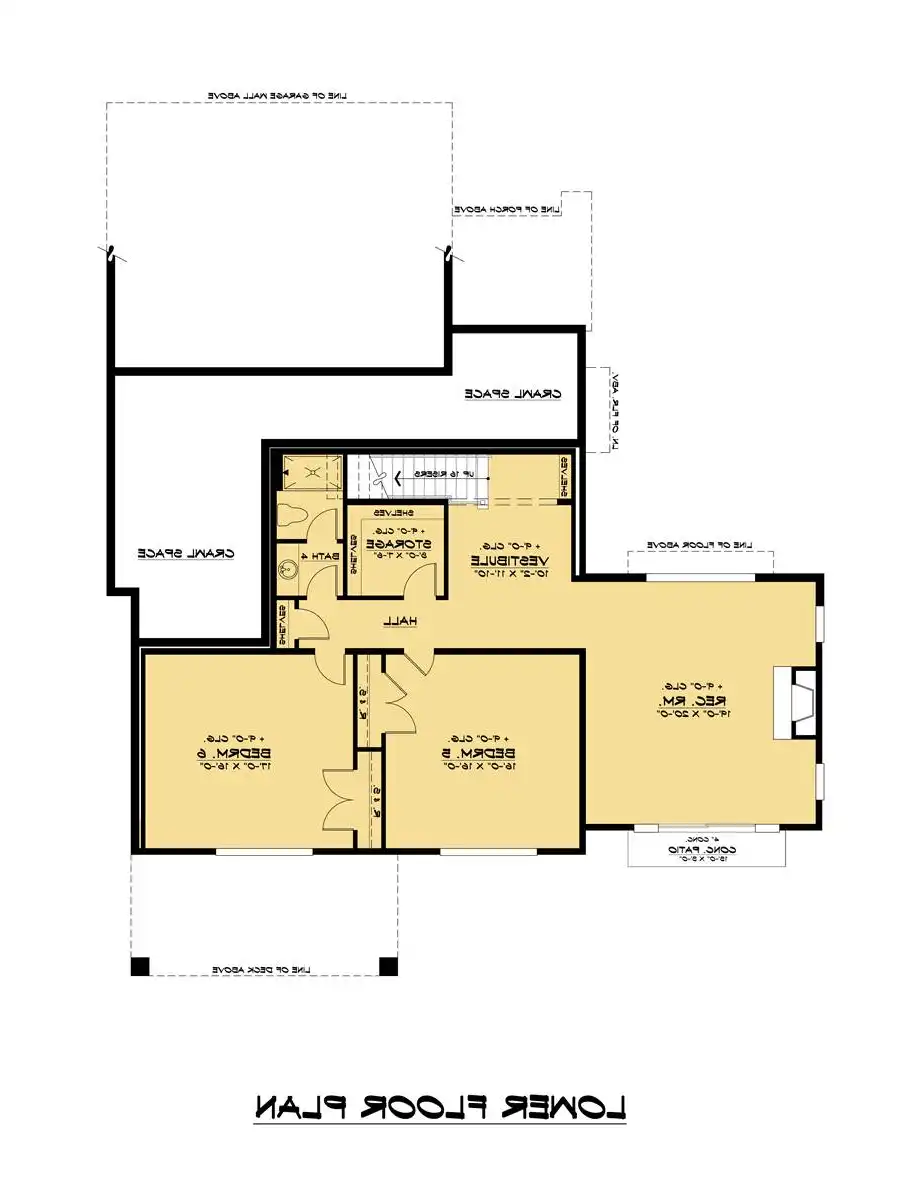 Lower Level Plan