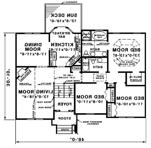 upper level plan