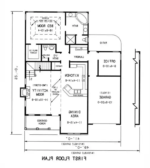 1st floor plan