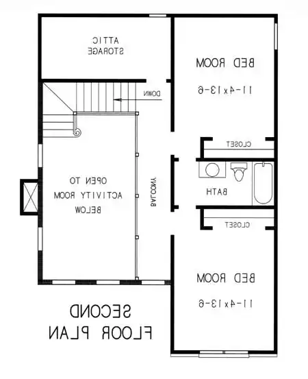 2nd floor plan