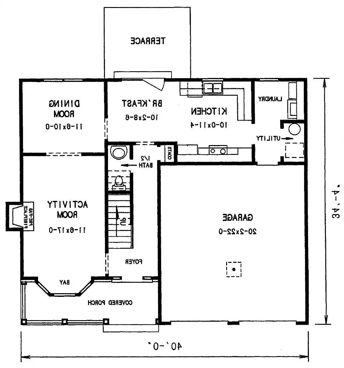 1st floor plan