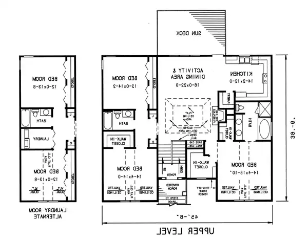 upper level plan