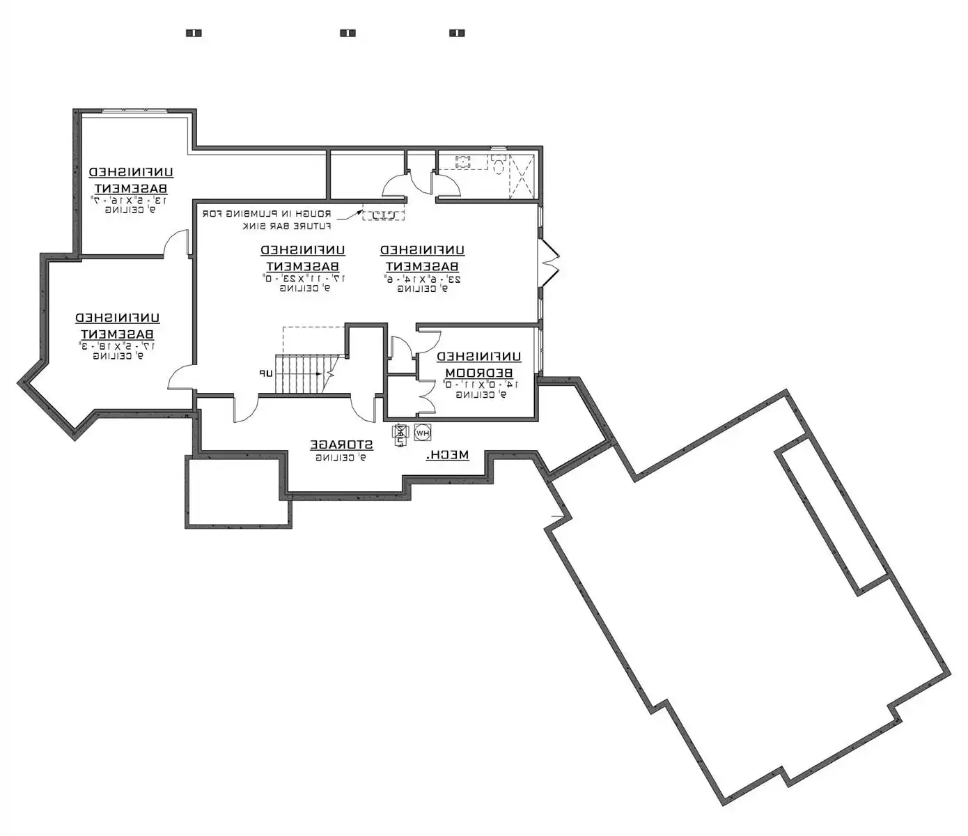 Optional Unfinished Basement