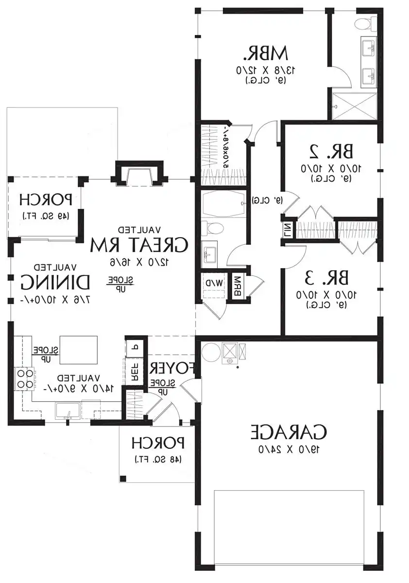 1st Level Floor Plan