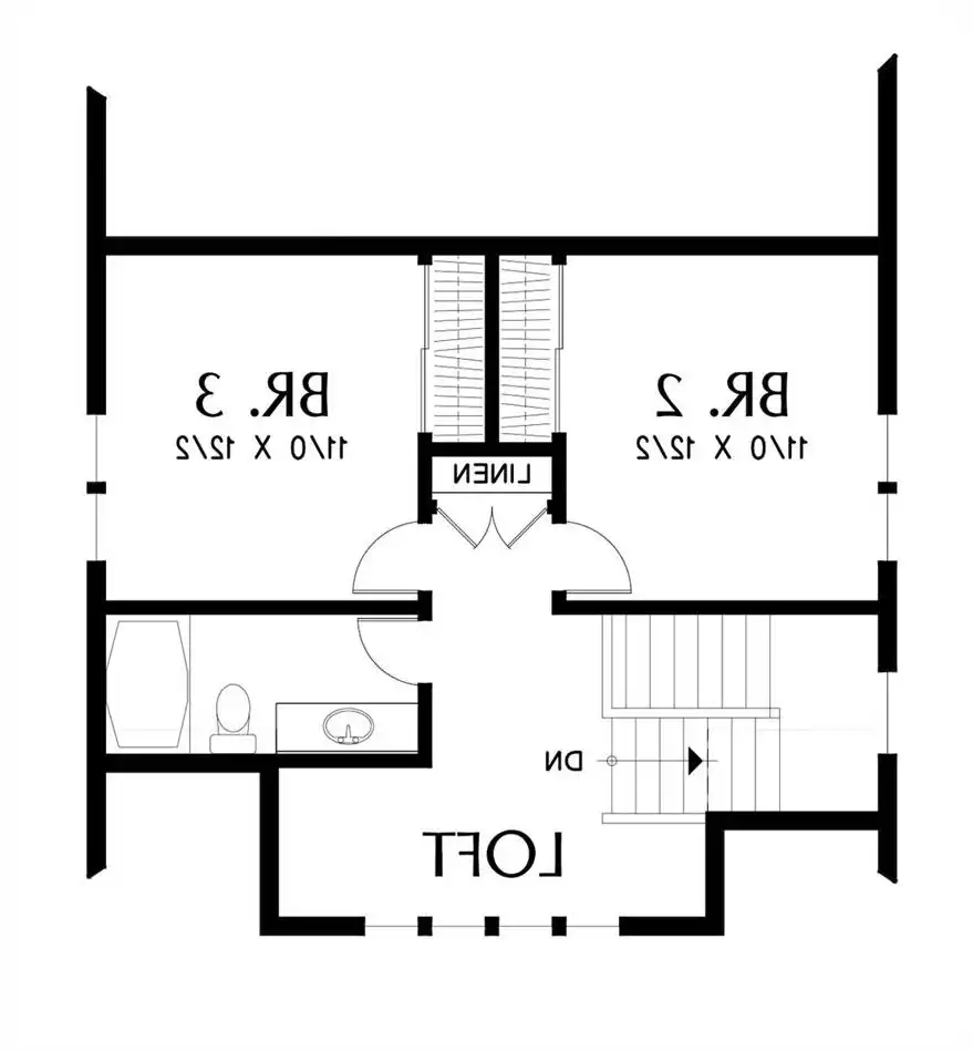 Upper Floor Plan