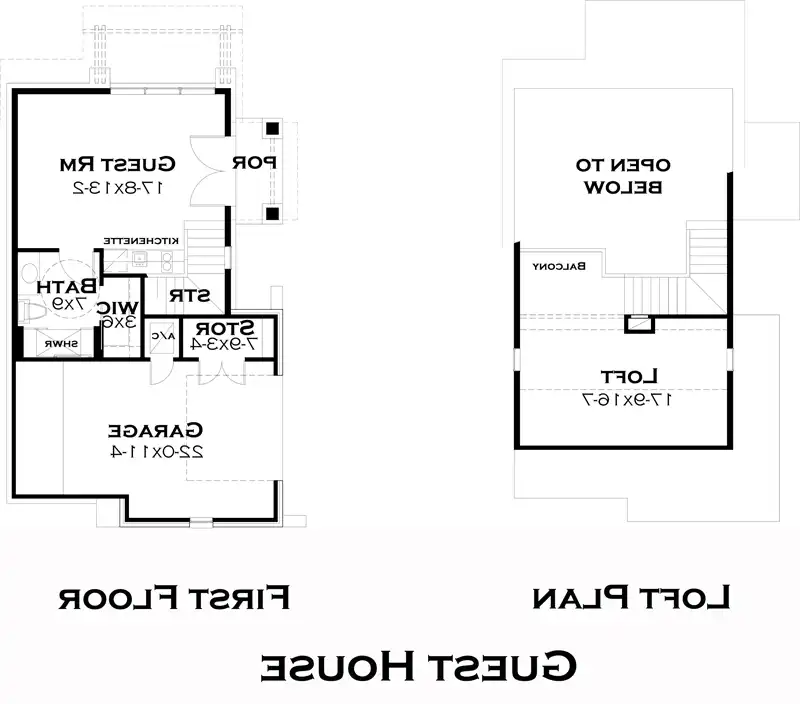 Guest House Plan