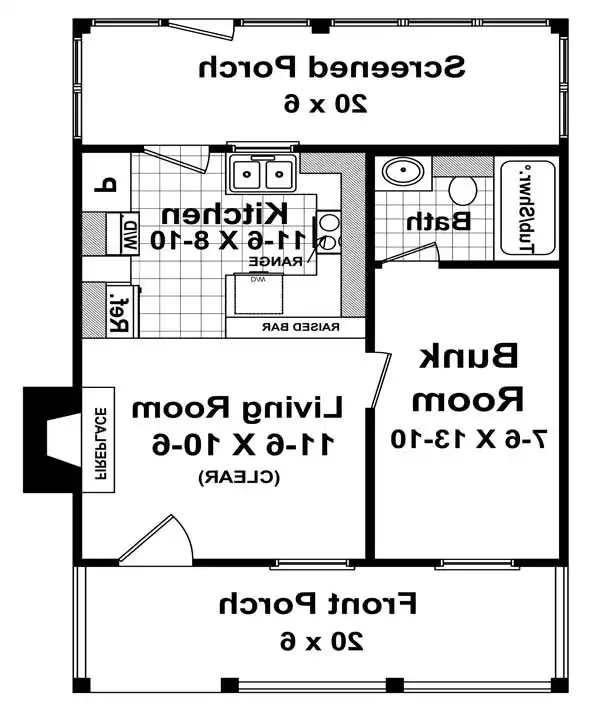 1st Level Floorplan