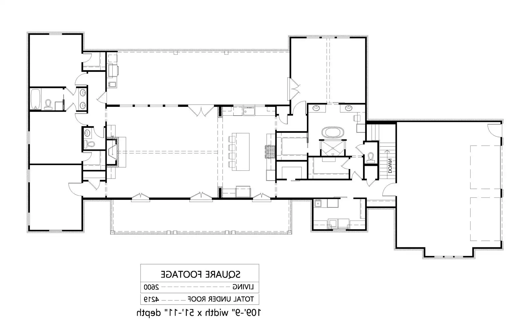 Basement Option Floor Plan