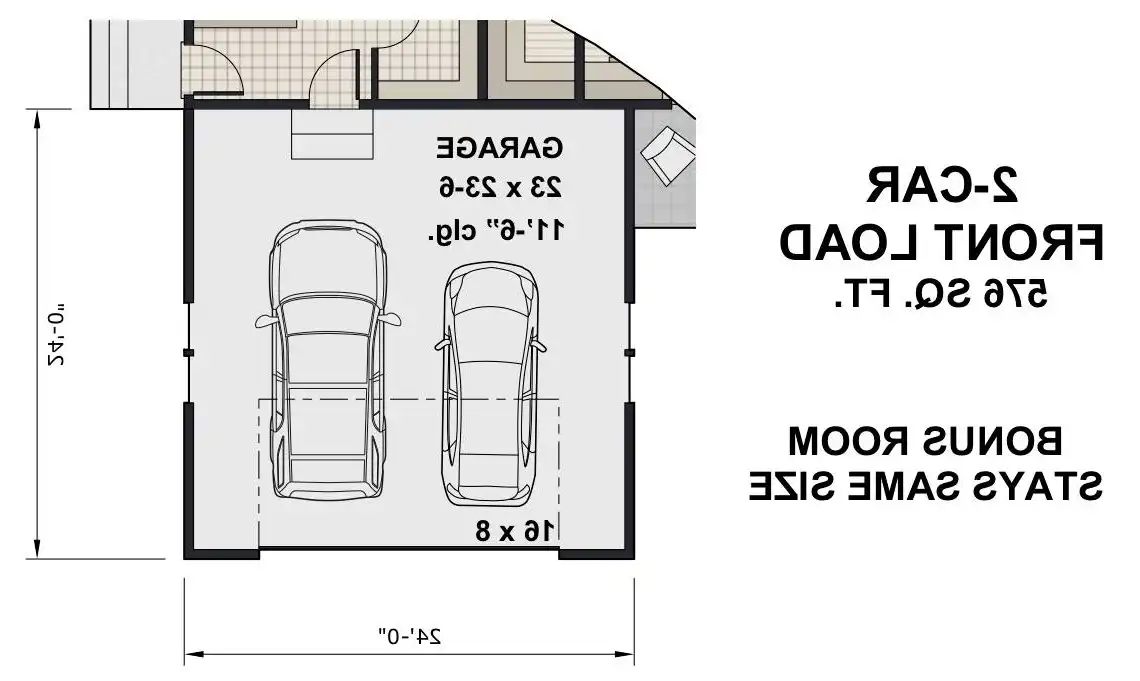 2-car front entry