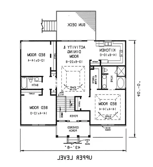 upper level plan