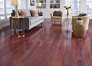 A Rich Purply-Red Flooring That Exudes Elegance