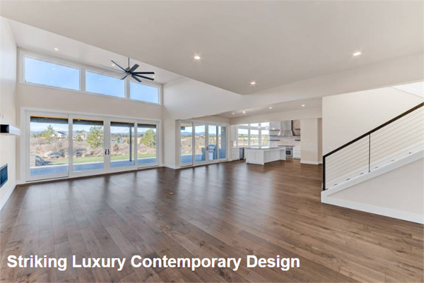 This Luxury Four-Bedroom Contemporary Home Has High Ceilings All Over the Place
