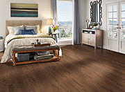 A Lovely Rigid Core Flooring with Traditional Oak Looks and a Warm Coppery Color