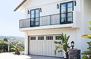 Insulated Carriage House Garage Door in a Custom Finish