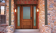 A Coarse-Grained Privacy Class in a Rustic Wood-Look Entry