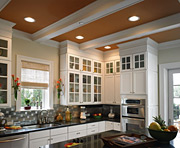 Kitchen with Gorgeous Fypon® Trim and Columns
