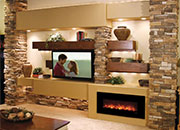 A Beautiful Electric Fireplace from Modern Flames
