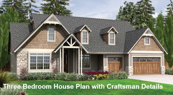 View This Beautiful Three Bedroom House Plan
