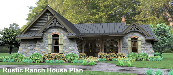 Ranch House Plan with Remarkable Style