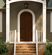 Solid Old-Style Entryway with Modern Protection