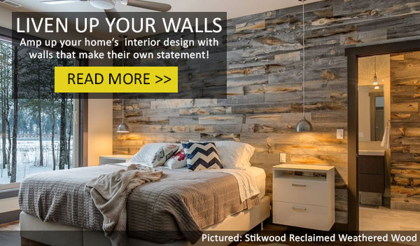 See Some Ways to Incorporate Different Materials into Your Walls for a More Interesting Interior!