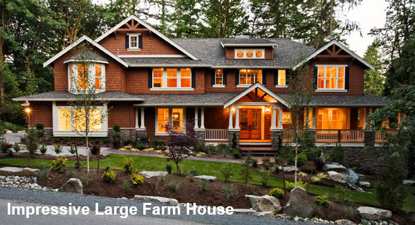 Four Bedrooms and Plenty of Style Make This Craftsman Farm House Stand Out
