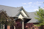 A Durable Synthetic Gray Roof That Installs Easily