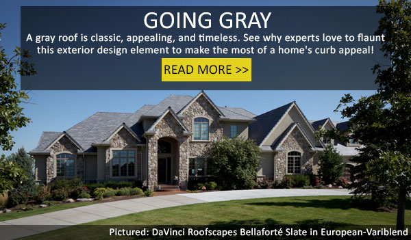 Going Gray on Top Is "In" for Roofs!