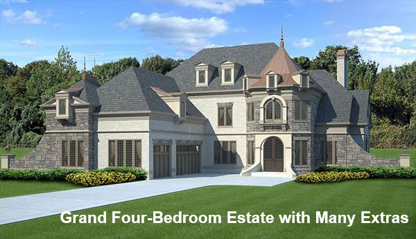 This Home Has a Libary, Gym, Billards Room, Bonus Space, and Curved Staircases!