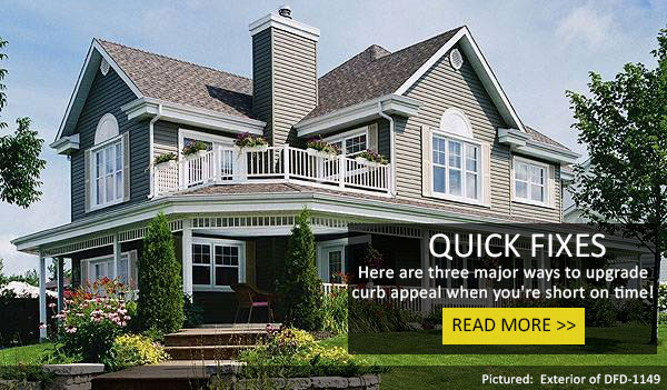 Make a Major Makeover in Minimal Time for Your Home's Curb Appeal!