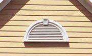 A Decorative Louver to Dress Up a Gable