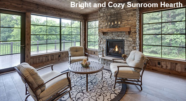 A Sprawling Three-Bedroom Home with Three Fireplaces