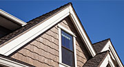 Cedar Shake Siding for an Old-Fashioned Touch in a Gable