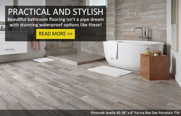 Discover Waterproof Flooring That Will Upgrade Your Bathroom Design!