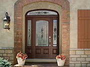 A Mahogany-Look Entry That Requires Next to No Upkeep and Delivers a Rich Exotic Appearance