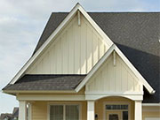 A Classic Farm House Look with Panel Board and Batten Siding