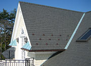 Synthetic Slate Roofing with Natural Colors and Extreme Impact-Resistance