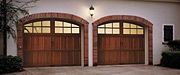 Captiviating Semi-Custom Wood Garage Doors