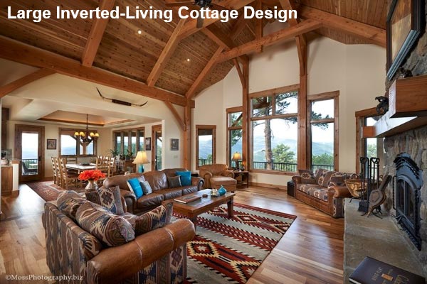 A Luxury Three-Bedroom Country Cottage with an Office and Tons of Rustic Appeal