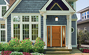 A Casual Shaker-Style Door, Perfect for Farmhouses and Bungalows