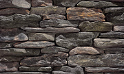 Stone Veneer with a Variety of Shapes and Shadows