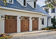 Faux Wood Garage Doors for Rustic Appeal Without Tedious Maintenance
